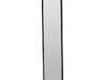 Дизайнерское напольное двухстороннее зеркало Glass Memory Ablestar ll в металлической раме черного цвета